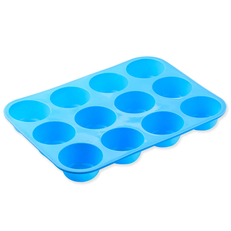 PDQ Silicone Mini Muffin Molds Nonstick Cupcake Fondant Pan