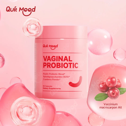 Quit Mood Probiotics For Women Balance With Prebiotics And Cranberry