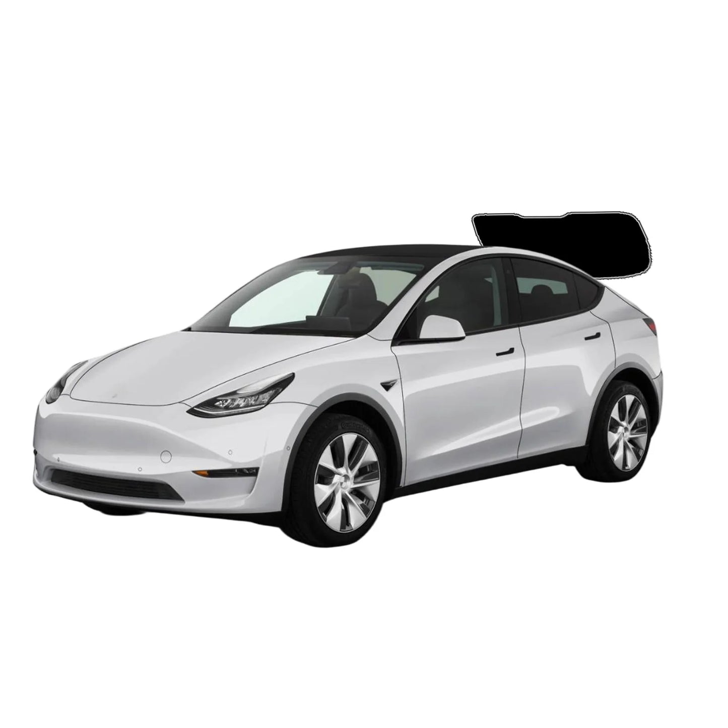 Precut Window Tint Car for Tesla Model Y 2020-2024 Sun Uv-Ir Blocking Heat & Glare 2Ply Window Protector Privacy Films Shade