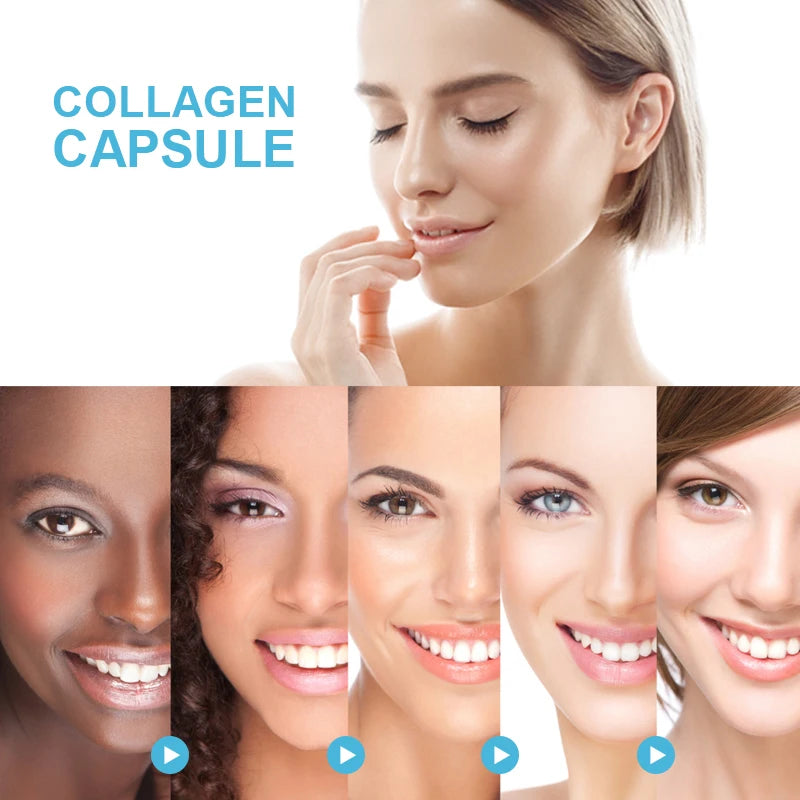 Minch Global Trade IMATCHME Multi Collagen Peptides Capsules For Skin