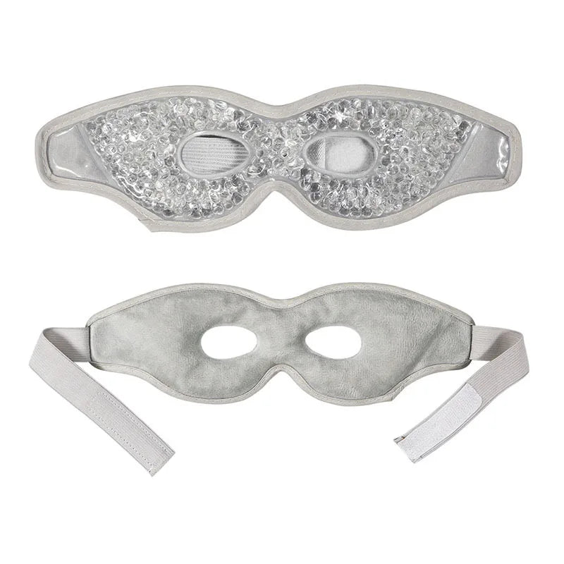 Cooling Gel Eye Mask With Eye Holes For Puffiness Swelling