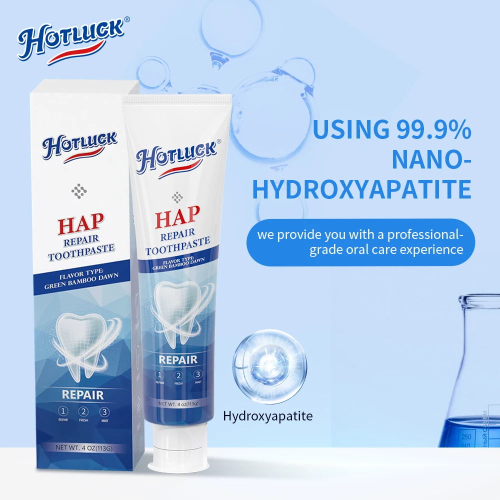 Hotluck Fluoride Free Nano Hydroxyapatite Toothpaste For Sensitive Relief