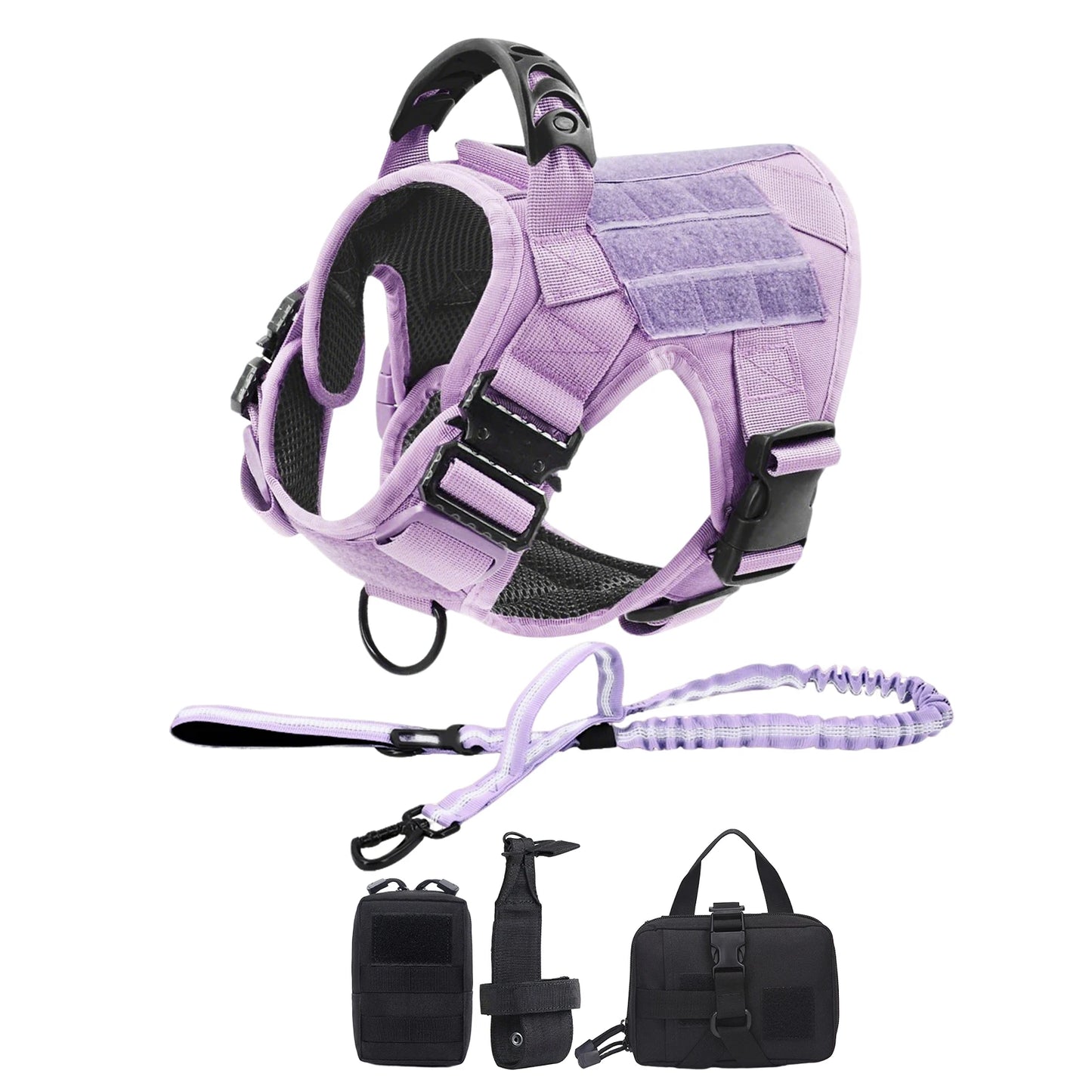 PETRAVEL CN German Shepherd Dog Harness Adjustable Tactical Vest