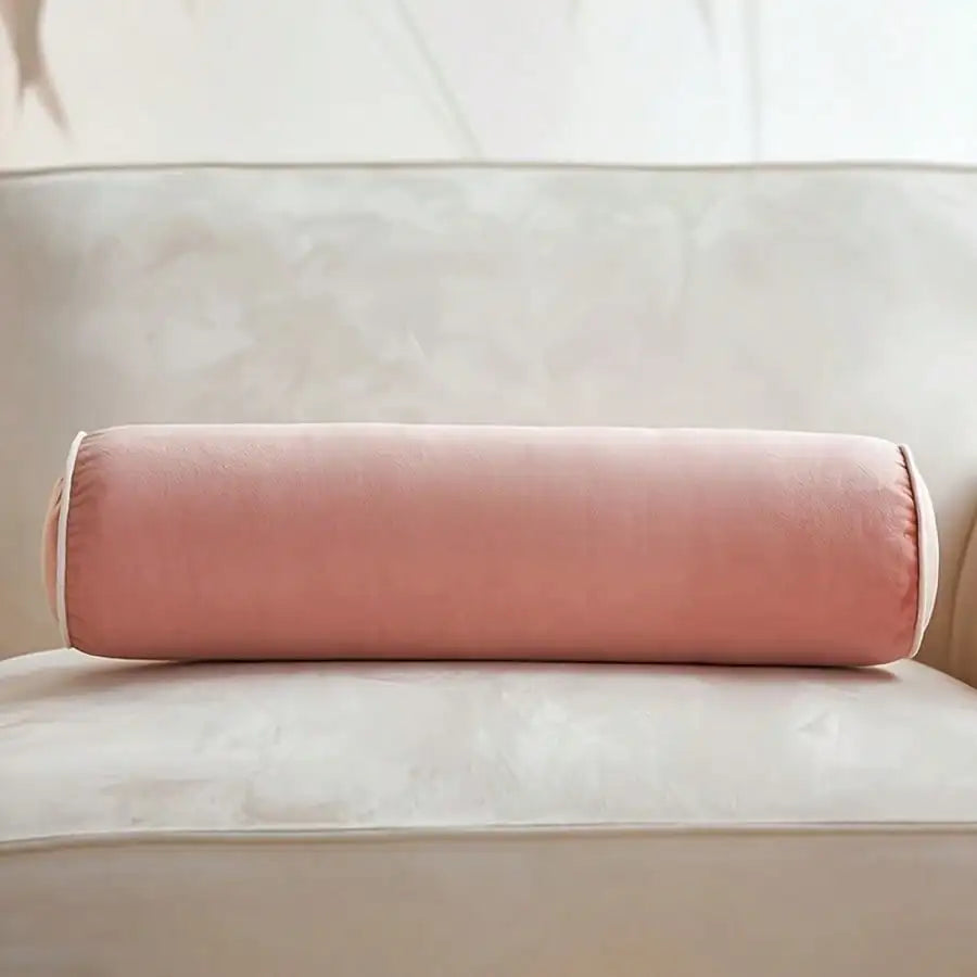 One Cylindrical Long Strip Pillow, With Rich Materials And Unique Design, Achieves Sleep Support, Leisure And Relaxation, D