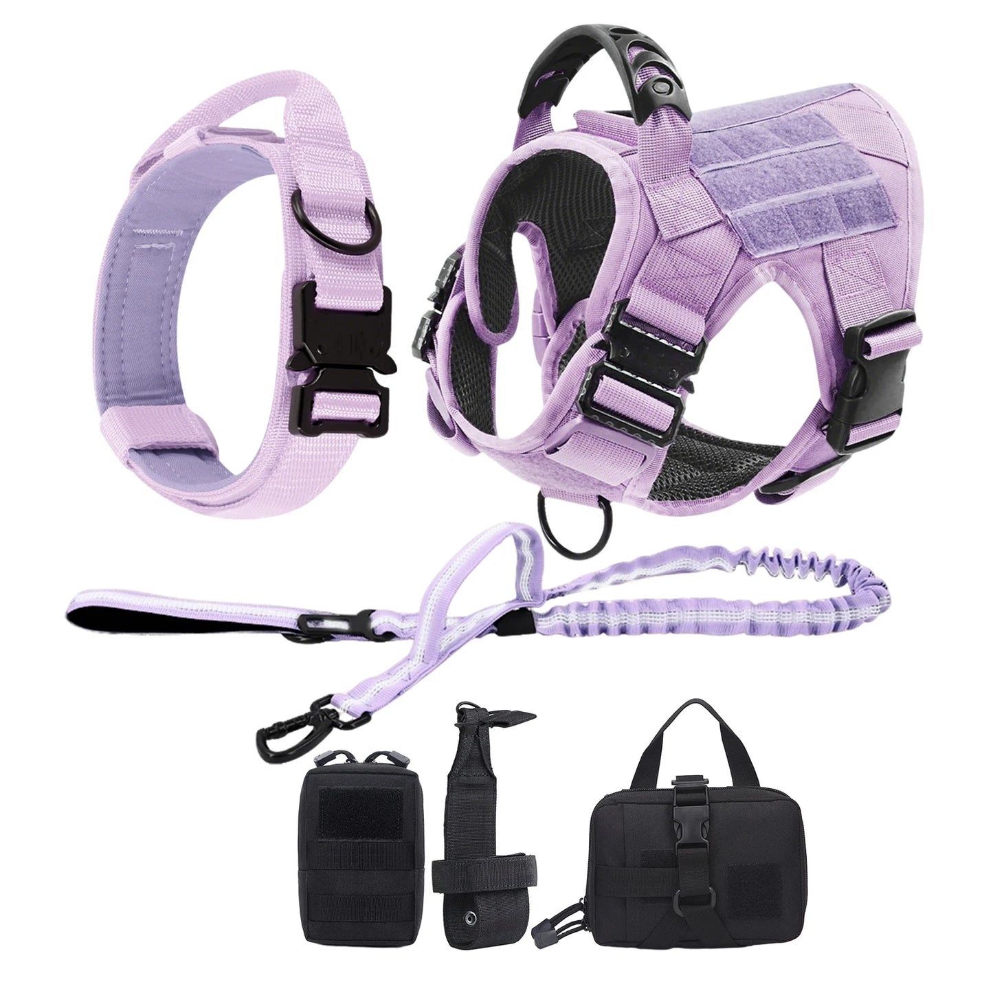 PETRAVEL CN German Shepherd Dog Harness Adjustable Tactical Vest