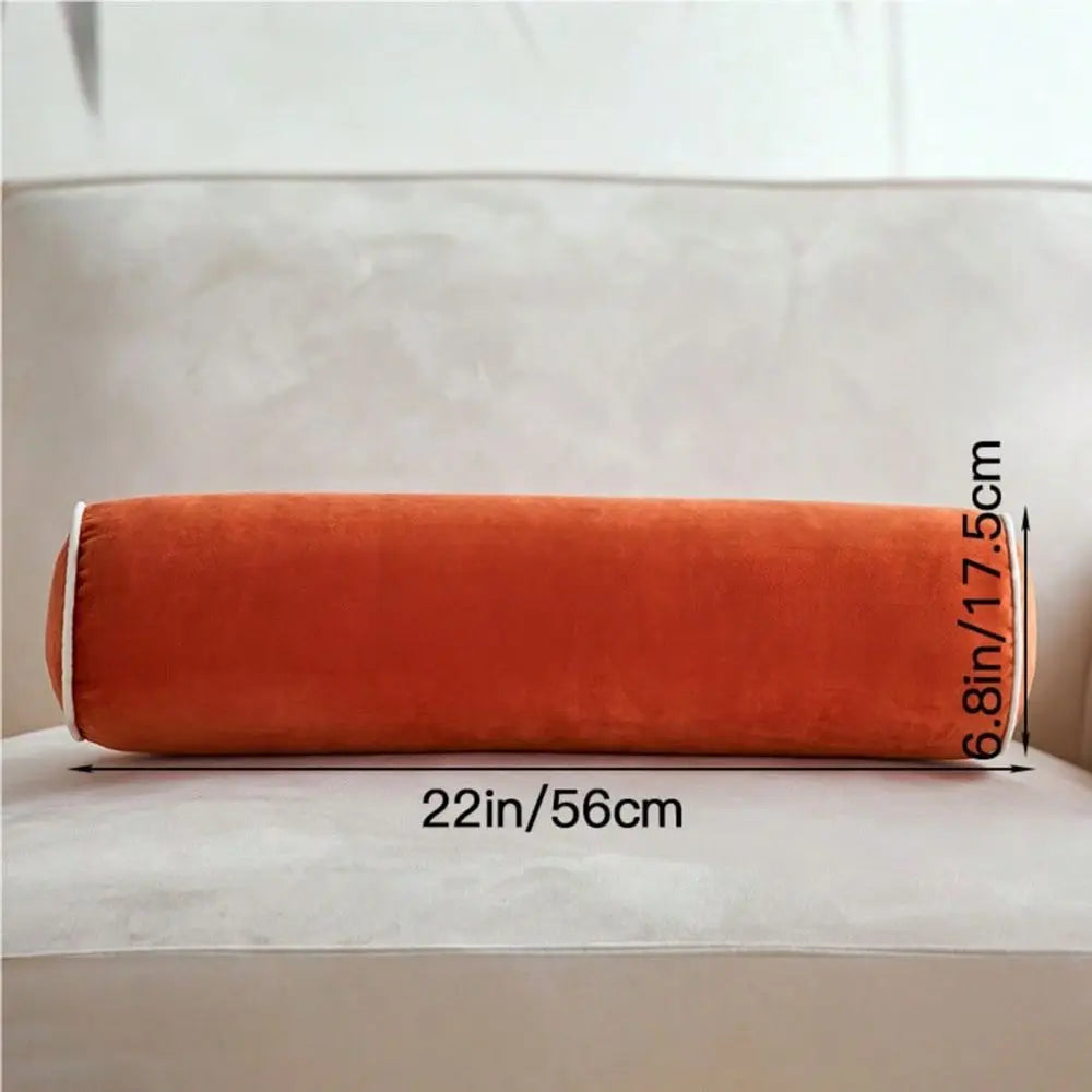 One Cylindrical Long Strip Pillow, With Rich Materials And Unique Design, Achieves Sleep Support, Leisure And Relaxation, D