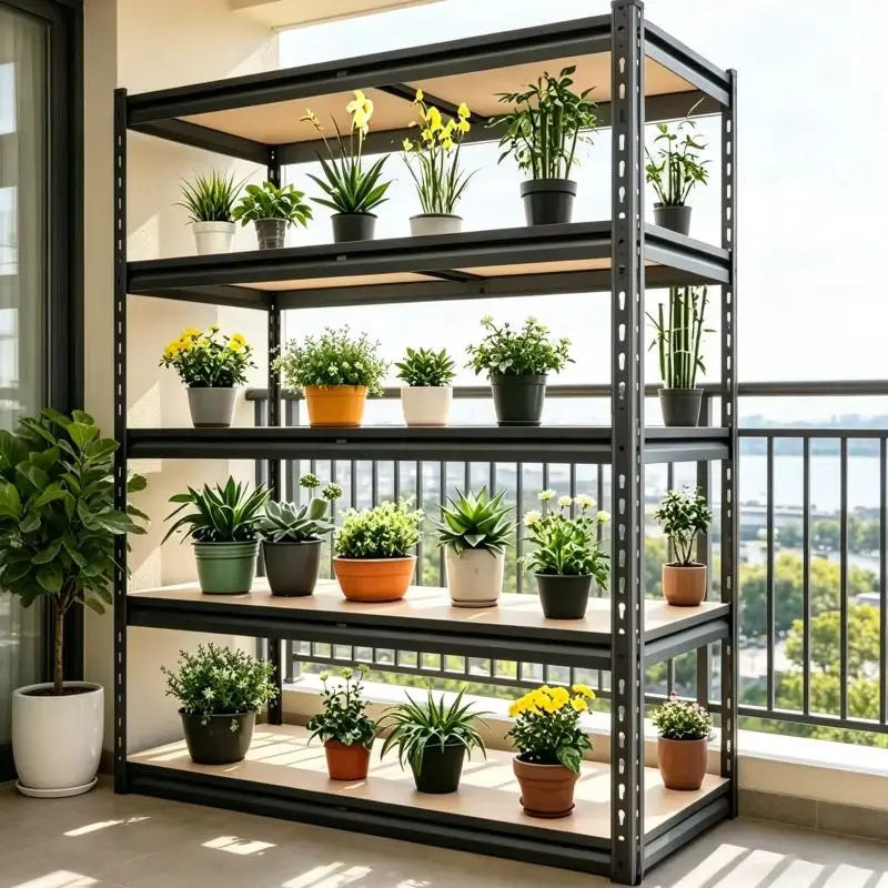 Heavy Duty Garage Shelving Unit With Adjustable Height