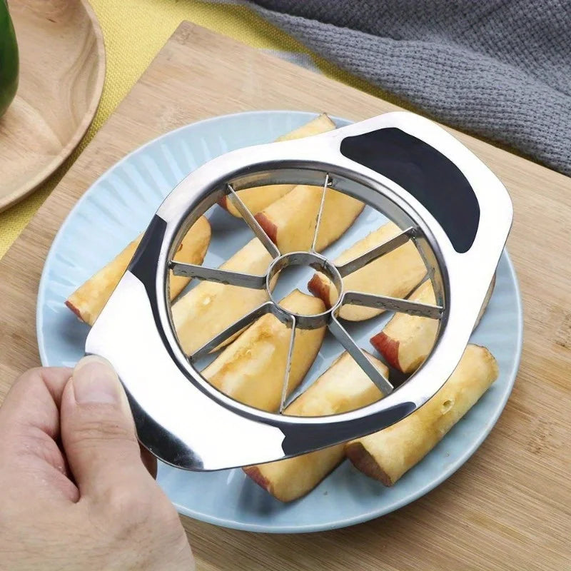 Stainless Steel Comfort Handle Apple Cutter And Vegetable Tool