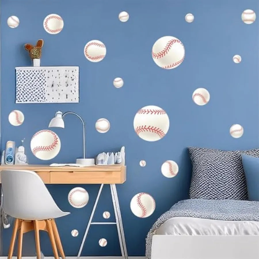 Large Wall Stickers 3D Wall Decals Peel and Stick Big Theme Wall Decals Wall Stickers for Boys Bedroom Room Playroom Decor