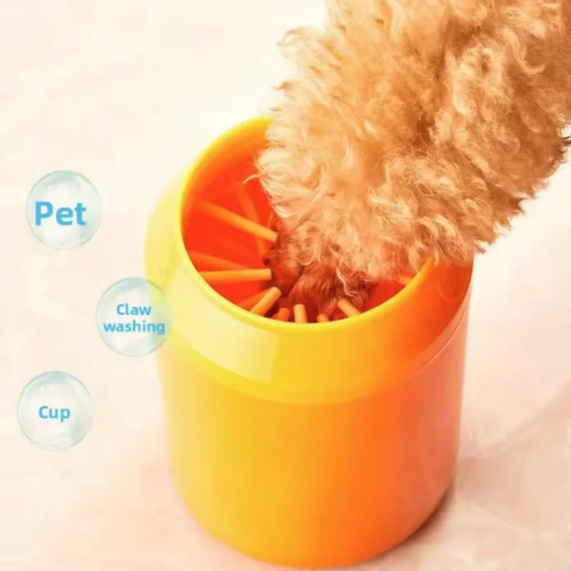 Soft Silicone Pet Paw Cleaner Brush For Gentle Foot Cleaning