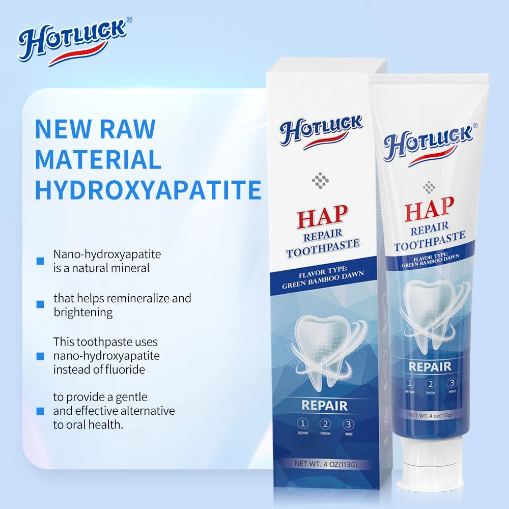 Hotluck Fluoride Free Nano Hydroxyapatite Toothpaste For Sensitive Relief
