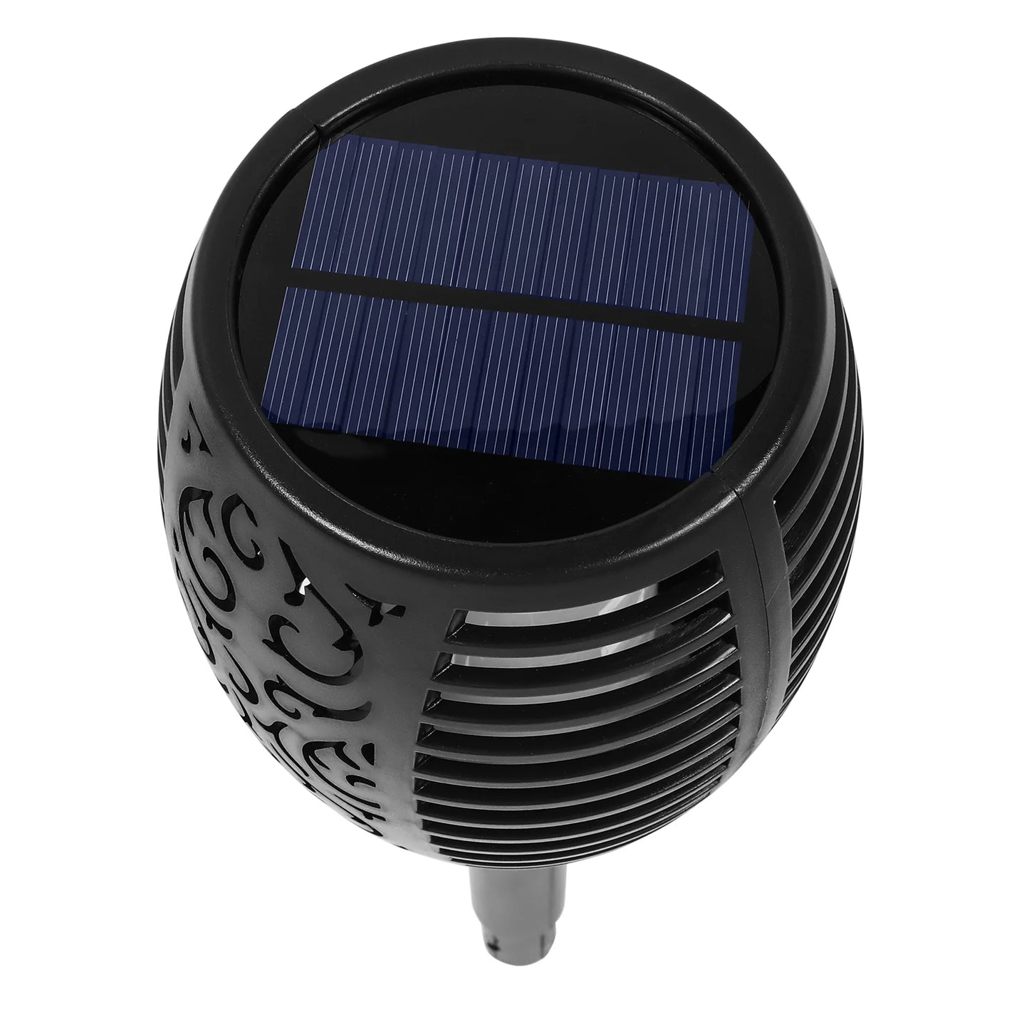 Solar Flame Torch Lights Outdoor Landscape Pathway Garden
