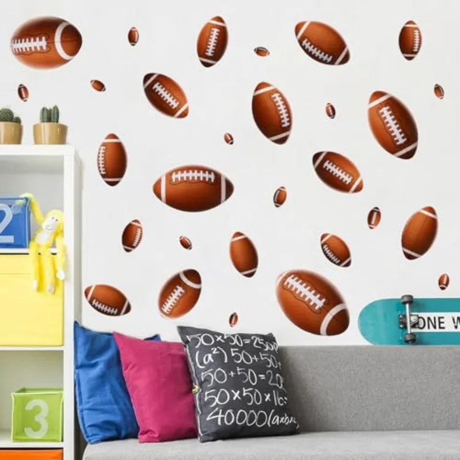 Large Wall Stickers 3D Wall Decals Peel and Stick Big Theme Wall Decals Wall Stickers for Boys Bedroom Room Playroom Decor