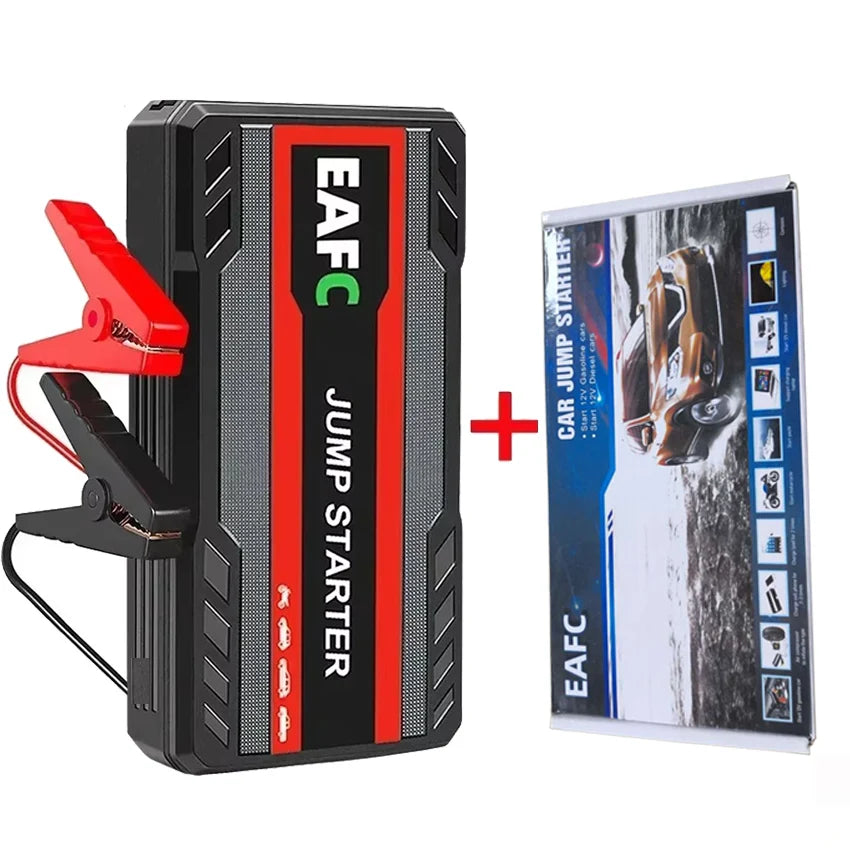 EAFC 12V Car Jump Starter 600A-2000A Portable Power Bank