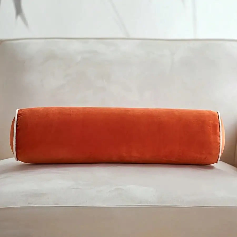 One Cylindrical Long Strip Pillow, With Rich Materials And Unique Design, Achieves Sleep Support, Leisure And Relaxation, D