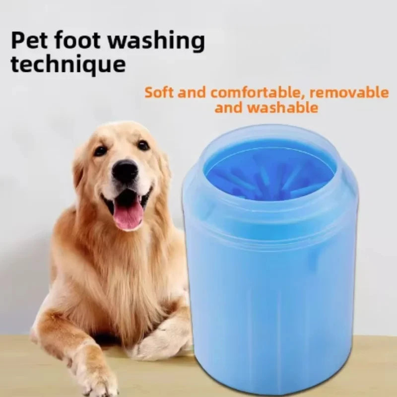 Soft Silicone Pet Paw Cleaner Brush For Gentle Foot Cleaning