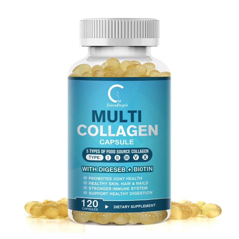 Minch Global Trade IMATCHME Multi Collagen Peptides Capsules For Skin