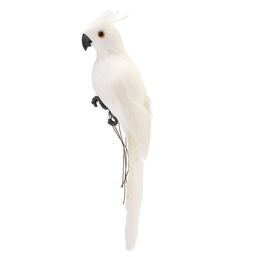 Alloet Foam Parrot Garden Bird Prop Figurine Lawn Decor Ornament