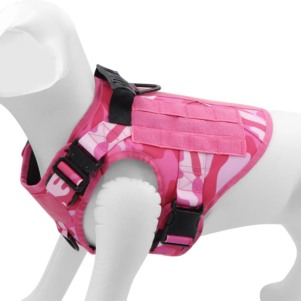 PETRAVEL CN German Shepherd Dog Harness Adjustable Tactical Vest