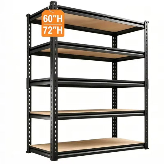 Heavy Duty Garage Shelving Unit With Adjustable Height