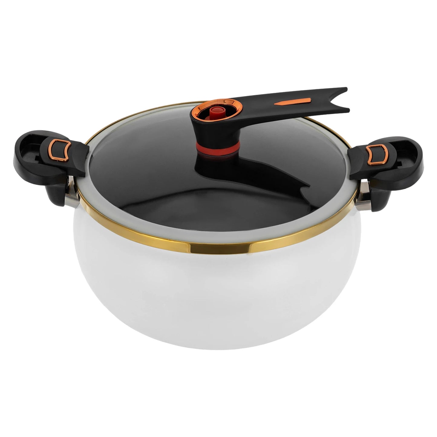 8L Micro Pressure Cooker Multi Function Pot With Two Handles